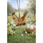 Kohout závěs dřevo 10cm – Zboží Mobilmania