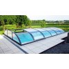 Zastřešení bazénu Alukov Zastřešení Azure Compact Flat RR 7,62 x 3,75 m