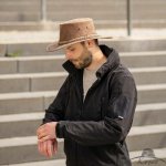 Kožený stetson Barmah hats hladký olejovaný hnědá originál – Sleviste.cz