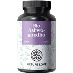Nature Love Bio Ashwagandha 135 kapslí – Hledejceny.cz
