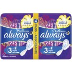 Always Platinum Ultra Night hygienické vložky s křidélky 6 ks – Zboží Dáma