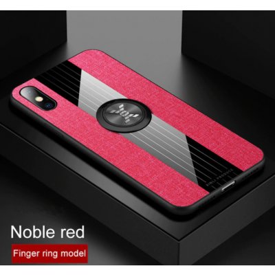 Pouzdro Magcar ring s možností uchycení k magnetu Apple iPhone 11 Pro Max Červené – Zboží Mobilmania