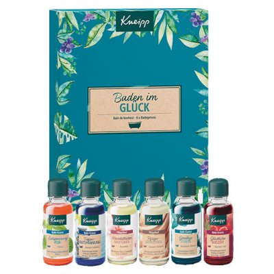 Kneipp oleje do koupele levandule meduňka eukalyptus rozmarýn jalovec pomeranč 6 x 20 ml dárková sada – Zboží Mobilmania