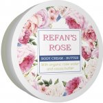 Refan Refan's Rose Tělové krémové máslo s organickou růžovou vodou 200 ml – Zboží Dáma