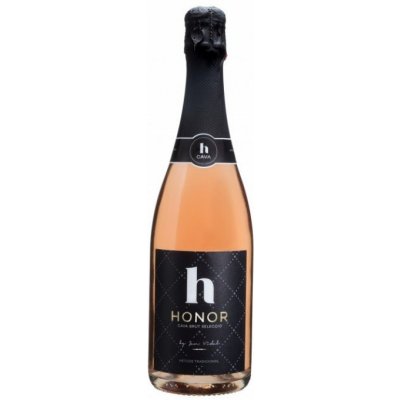 Cava HONOR Brut Rosé 11,5% 0,75 l (holá láhev) – Zboží Dáma