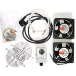 Ventilační jednotka XtendLan SFAN-WM-2FT Ventilační jednotka, pro nástěnné rozvaděče, termostat, 2 ventilátory, napájecí kabel, spojovací materiál SFAN-WM-2FT – Hledejceny.cz