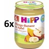 Hipp Bio Jablka s mangem a banány 6 x 190 g