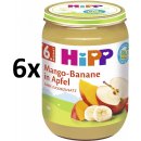 Hipp Bio Jablka s mangem a banány 6 x 190 g