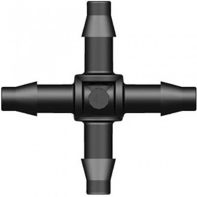 GTEX 6mm - Rozbočovací konektor " X " na 6 mm hadičku 100675