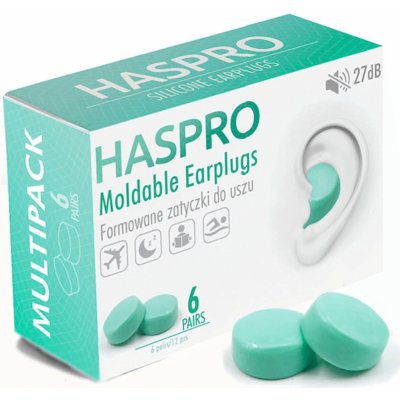Haspro Mold Aloe špunty do uší 6 párů – Zboží Dáma