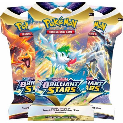 Pokémon TCG Brilliant Stars Blister Booster – Zbozi.Blesk.cz