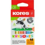 Kores Voskovky Krayones 12 ks trojhranné – Hledejceny.cz