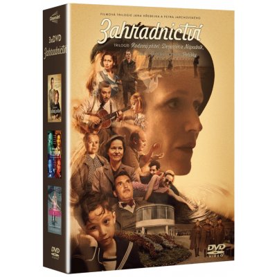 DVD Trilogie Zahradnictví - 3xDVD + šubr – Zboží Mobilmania