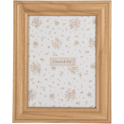 Hnědý dřevěný fotorámeček Krunstveld L – na fotografii o průměru 15x20 cm – Zboží Živě