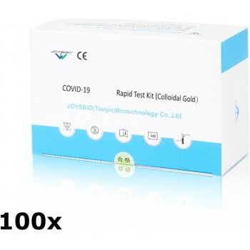 Joysbio SARS-CoV-2 Antigen Rapid Test Kit Colloidal Gold 100 ks