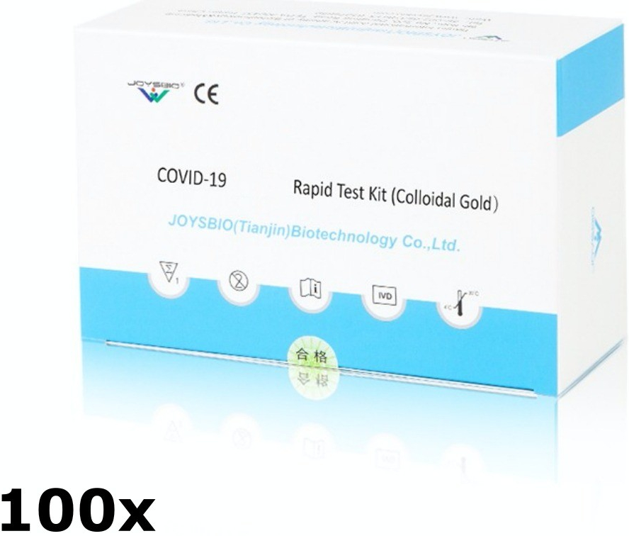 Joysbio SARSCoV2 Antigen Rapid Test Kit Colloidal Gold 100 ks od 6