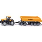 Siku 1858 Traktor FASTRAC JCB 8250 a návěs kontejnerový HALF TRAXX 1:87 – Zboží Dáma