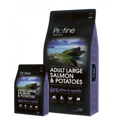 Profine Adult Large Salmon & Potatoes 15 kg – Zboží Mobilmania