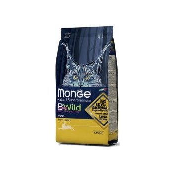Monge BWILD Cat Zajíc Adult 1,5 kg