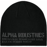 Alpha Industries Čepice Cone Beanie Black – Hledejceny.cz