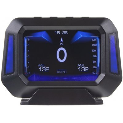 Palubní DISPLEJ 3,2" LCD, GPS měřič rychlosti s vestavěným víceosým gyroskopem – Sleviste.cz