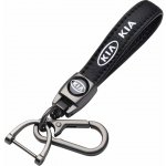 Přívěsek na klíče KIA černá kůže – Zboží Dáma