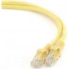 síťový kabel Gembird PP12-0,5M/Y Patch UTP, kat. 5e, 0,5m, žlutý