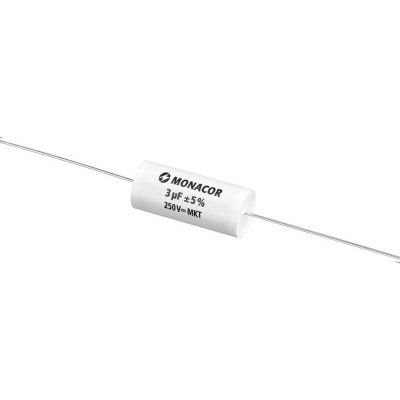 Monacor MKTA-30 - 3uF 250V DC MKT – Zboží Mobilmania