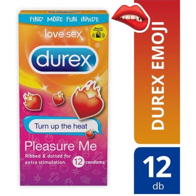 DUREX Emoji Pleasure me 12 ks – Zboží Dáma