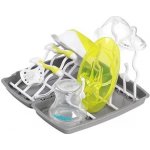 BabyOno univerzální sušička odkapávač na láhve a dudlíky tm. šedá – Zboží Dáma