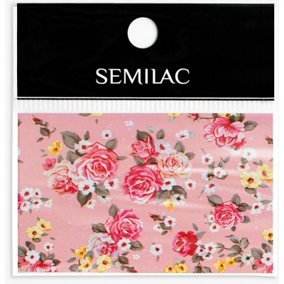 29 Semilac Nail transfer foil Flowers – Hledejceny.cz