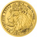 Česká mincovna Zlatá mince Český lev stand 1/25 oz