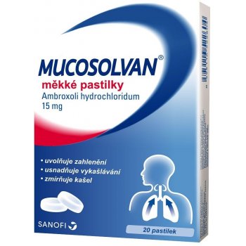 MUCOSOLVAN ORM 15MG PAS MOL 20