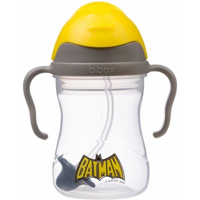 B.box hrneček s brčkem 240 ml Batman – Zboží Mobilmania