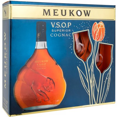 Meukow cognac VSOP 40% 0,7 l (holá láhev) – Zboží Dáma