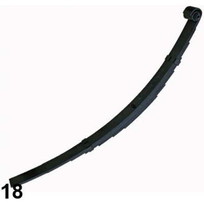 Listové pero Multicar M26 přední / zadní 7 listů | Zboží Auto