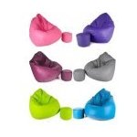 AGAMI sedací vak XXL + podnožník AGA22474399 – Sleviste.cz