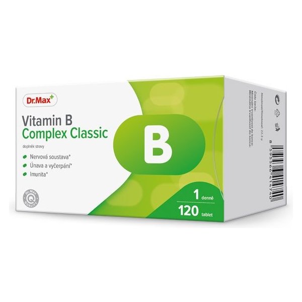 Doplněk stravy Dr.Max Vitamin B Complex Classic 120 tablet