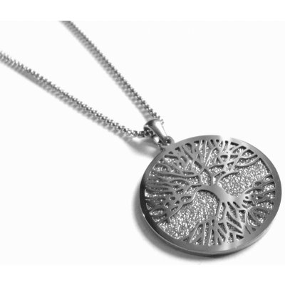 Steel Jewelry Náhrdelník strom života z chirurgické oceli NH140932 – Zboží Mobilmania