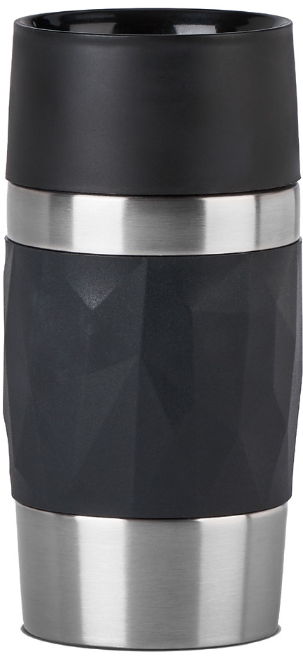 Emsa Izolovaný hrnek Travel Mug Compact černý 300 ml