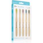 Humble Brush Adult bambusový zubní kartáček soft I. 5 ks – Zboží Mobilmania