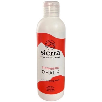 Sierra Climbing Liquid Chalk 200 ml červená – Hledejceny.cz