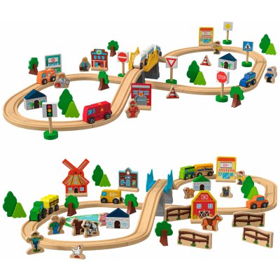 Playtive železnice Město Statek – Zboží Dáma