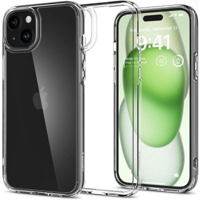 Pouzdro Spigen Ultra Hybrid iPhone 15 Plus crystal čiré – Zboží Mobilmania