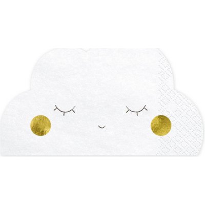 PartyDeco ubrousky Mráček spící 32x19cm 20ks – Hledejceny.cz