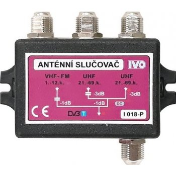 IVO I018-P slučovač VHF-FM/UHF/UHF