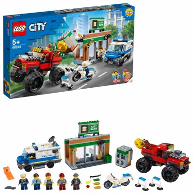 LEGO® City 60245 Loupež s monster truckem – Zboží Mobilmania