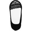 Krajkové neviditelné ponožky YS011 černá