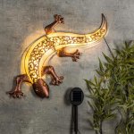 Haushalt international LED solární nástěnná dekorace Gekon – Hledejceny.cz