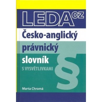 Česko-anglický právnický slovník 3. vydání